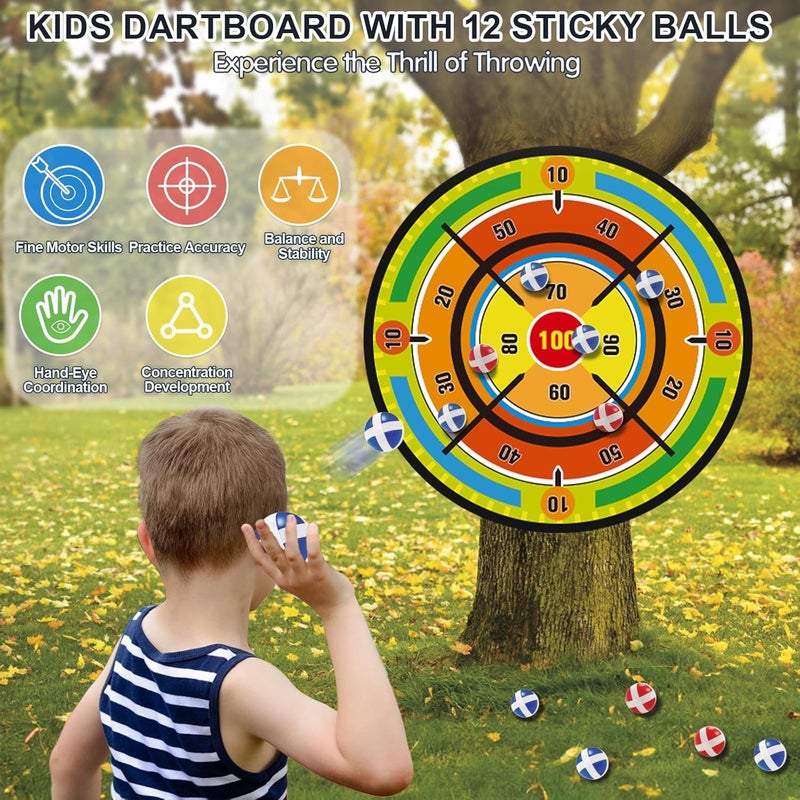 Handwell 2 Pack Bow and Arrow Set with 29in Large Dart Board, LED Light Up Archery Set for Kids with 20 Suction Cup Arrows&12 Sticky Balls Standing Target Indoor Outdoor Toys Must Have for Boys Girls 3-12 yo - Image 5
